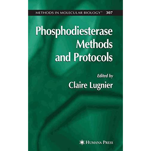 Phosphodiesterase Methods and Protocols [Paperback]