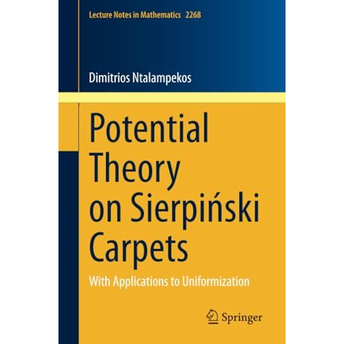 Potential Theory on SierpiDski Carpets: With Applications to Uniformization [Paperback]