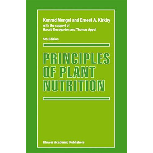 Principles of Plant Nutrition [Hardcover]