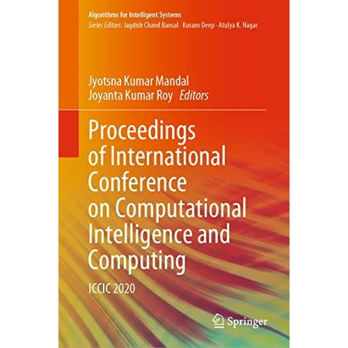 Proceedings of International Conference on Computational Intelligence and Comput [Hardcover]