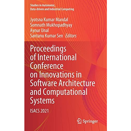 Proceedings of International Conference on Innovations in Software Architecture  [Hardcover]