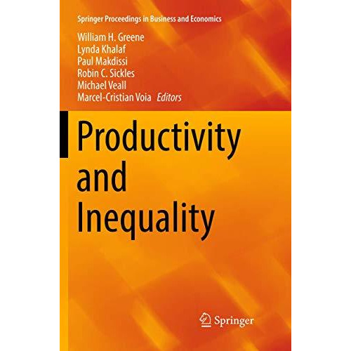 Productivity and Inequality [Paperback]