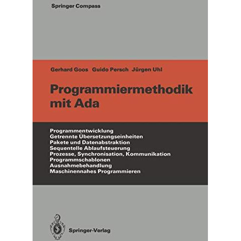 Programmiermethodik mit Ada [Paperback]