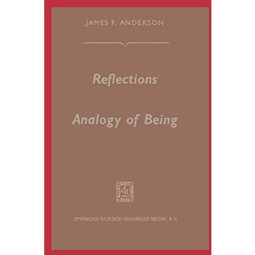 Reflections on the Analogy of Being [Paperback]