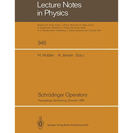 Schr?dinger Operators: Proceedings of the Nordic Summer School in Mathematics He [Paperback]