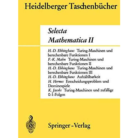 Selecta Mathematica II [Paperback]