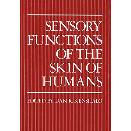 Sensory Functions of the Skin of Humans [Paperback]