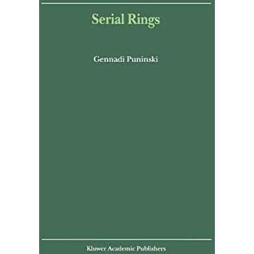 Serial Rings [Paperback]