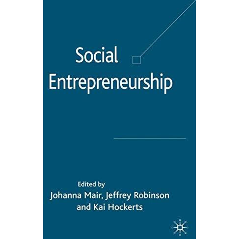 Social Entrepreneurship [Hardcover]