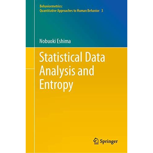 Statistical Data Analysis and Entropy [Hardcover]