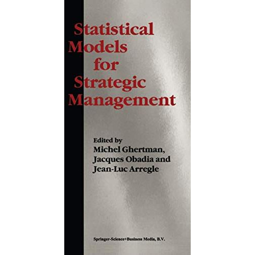 Statistical Models for Strategic Management [Hardcover]