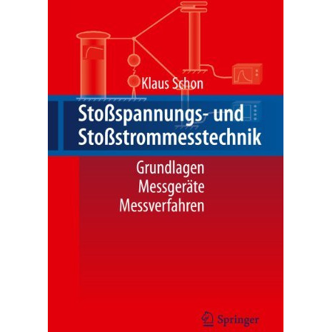 Sto?spannungs- und Sto?strommesstechnik: Grundlagen - Messger?te - Messverfahren [Hardcover]