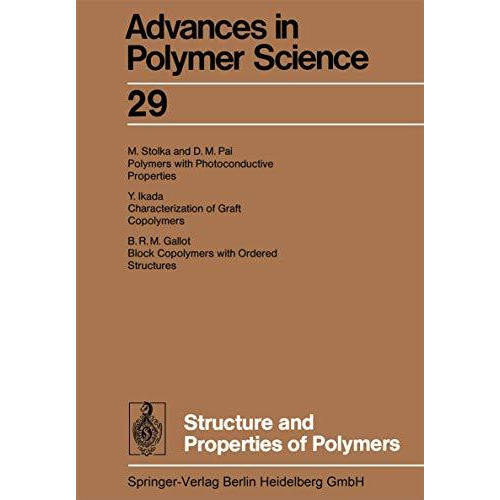 Structure and Properties of Polymers [Paperback]