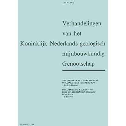 The Deep-Sea Canyons in the Gulf of Guinea Near Fernando P?o [Paperback]