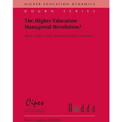 The Higher Education Managerial Revolution? [Paperback]