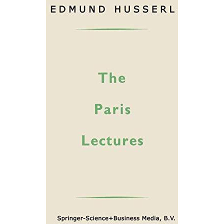 The Paris Lectures [Paperback]