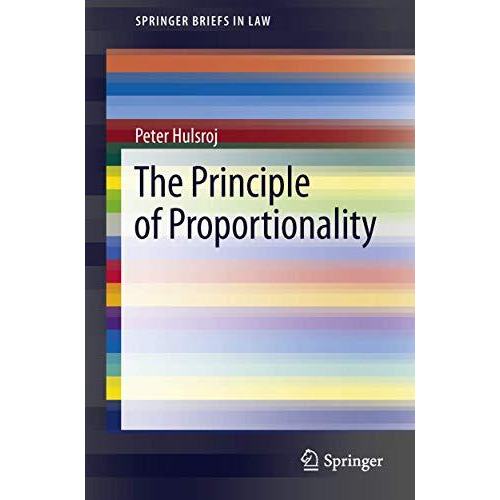 The Principle of Proportionality [Paperback]