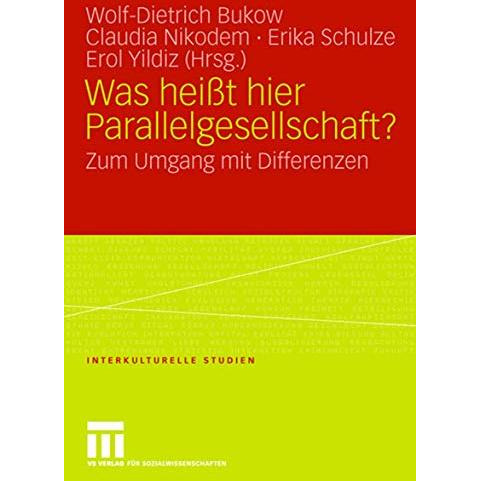 Was hei?t hier Parallelgesellschaft?: Zum Umgang mit Differenzen [Paperback]