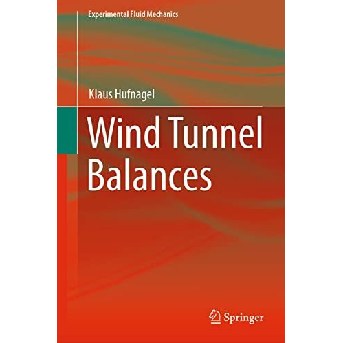 Wind Tunnel Balances [Hardcover]