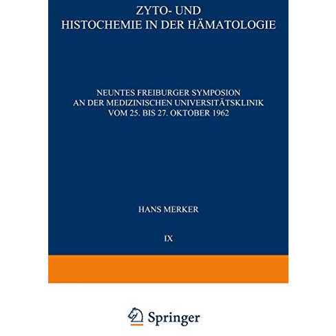 Zyto- und Histochemie in der H?matologie [Paperback]