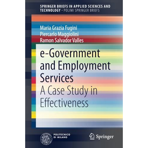 e-Government and Employment Services: A Case Study in Effectiveness [Paperback]