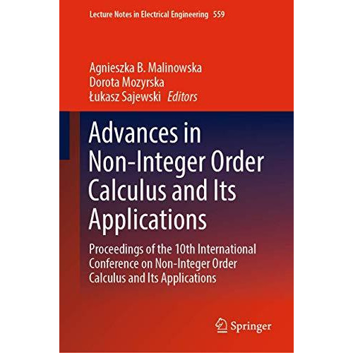 Advances in Non-Integer Order Calculus and Its Applications: Proceedings of the  [Hardcover]