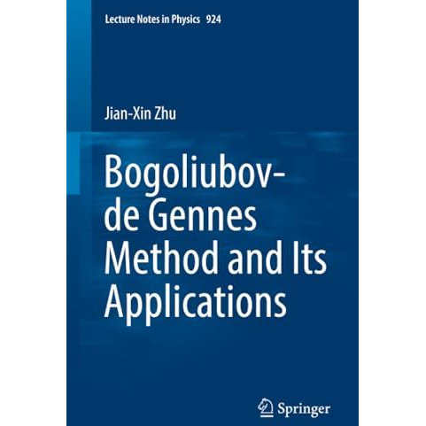 Bogoliubov-de Gennes Method and Its Applications [Paperback]