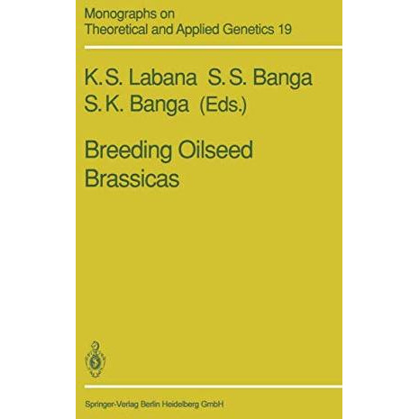 Breeding Oilseed Brassicas [Paperback]