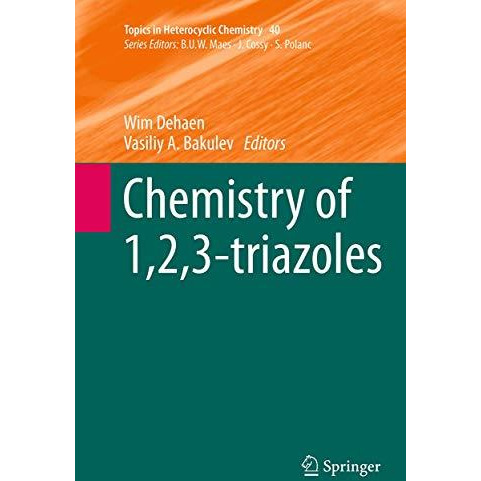 Chemistry of 1,2,3-triazoles [Paperback]