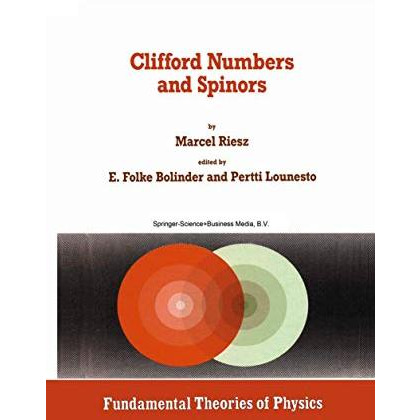 Clifford Numbers and Spinors [Paperback]