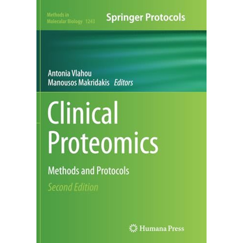 Clinical Proteomics: Methods and Protocols [Paperback]