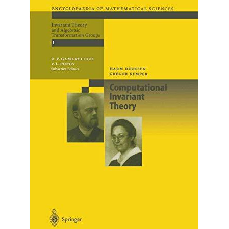 Computational Invariant Theory [Paperback]