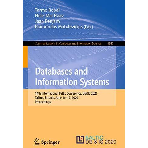 Databases and Information Systems: 14th International Baltic Conference, DB& [Paperback]