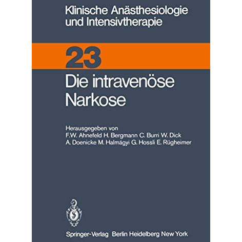 Die intraven?se Narkose [Paperback]