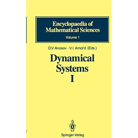 Dynamical Systems I: Ordinary Differential Equations and Smooth Dynamical System [Paperback]