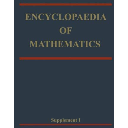 Encyclopaedia of Mathematics: Supplement Volume I [Paperback]