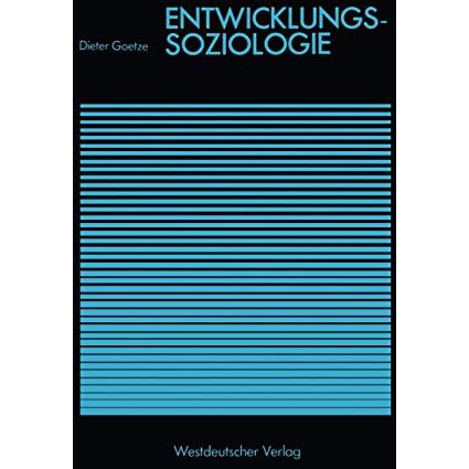 Entwicklungssoziologie [Paperback]