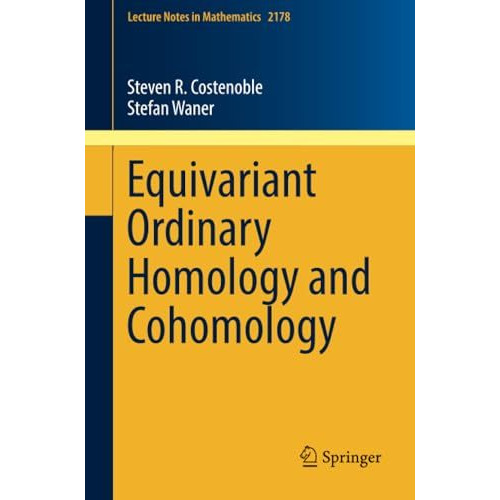 Equivariant Ordinary Homology and Cohomology [Paperback]