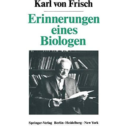 Erinnerungen eines Biologen [Paperback]