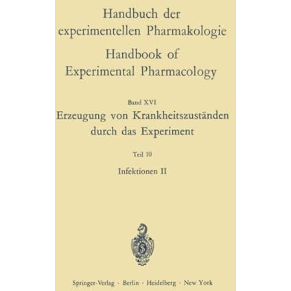 Erzeugung von Krankheitszust?nden durch das Experiment: Infektionen II [Paperback]