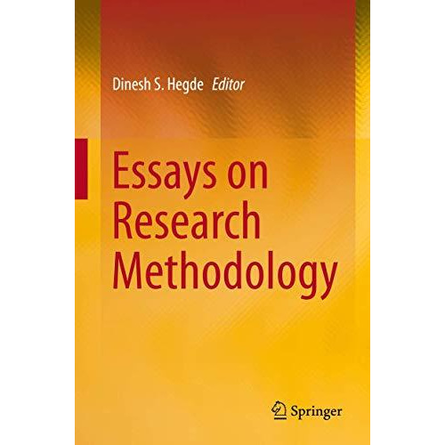 Essays on Research Methodology [Hardcover]