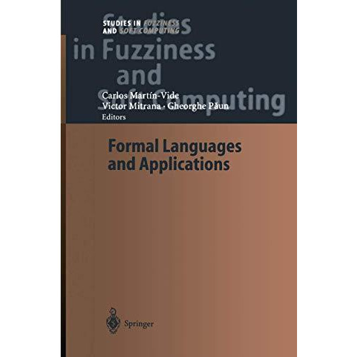 Formal Languages and Applications [Paperback]