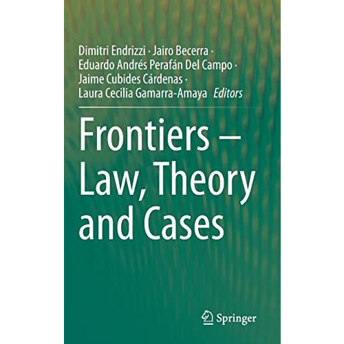 Frontiers  Law, Theory and Cases [Hardcover]