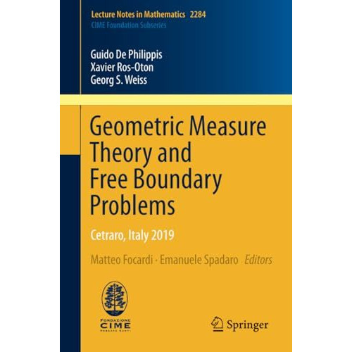 Geometric Measure Theory and Free Boundary Problems: Cetraro, Italy 2019 [Paperback]