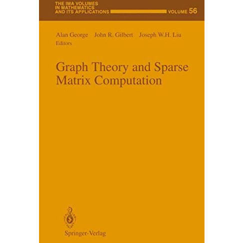 Graph Theory and Sparse Matrix Computation [Paperback]