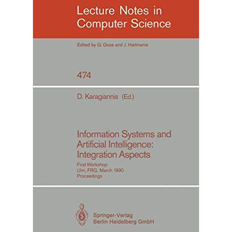 Information Systems and Artificial Intelligence: Integration Aspects: First Work [Paperback]