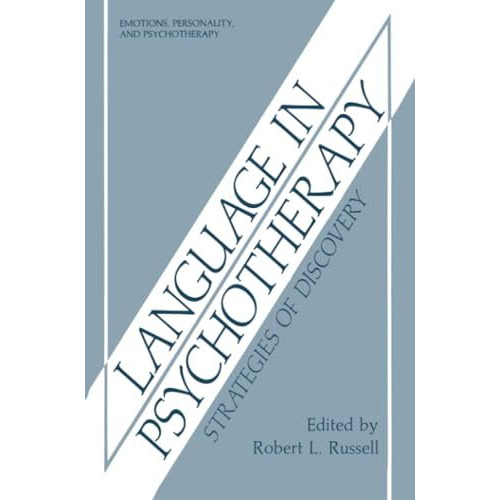 Language in Psychotherapy: Strategies of Discovery [Paperback]