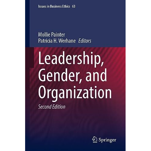 Leadership, Gender, and Organization [Hardcover]