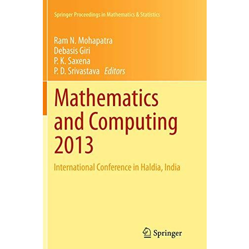 Mathematics and Computing 2013: International Conference in Haldia, India [Paperback]