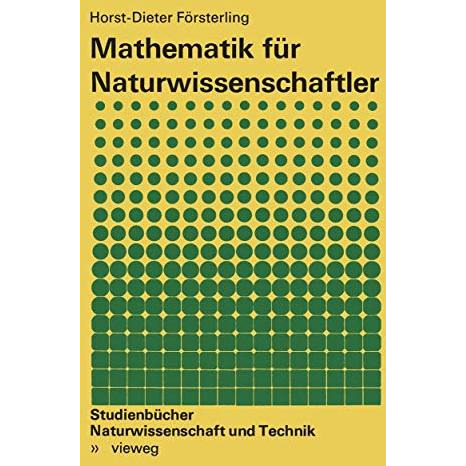 Mathematik f?r Naturwissenschaftler [Paperback]